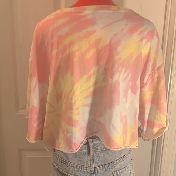 Tie Dye Soft H&M Crop Top - Picture 4 of 8